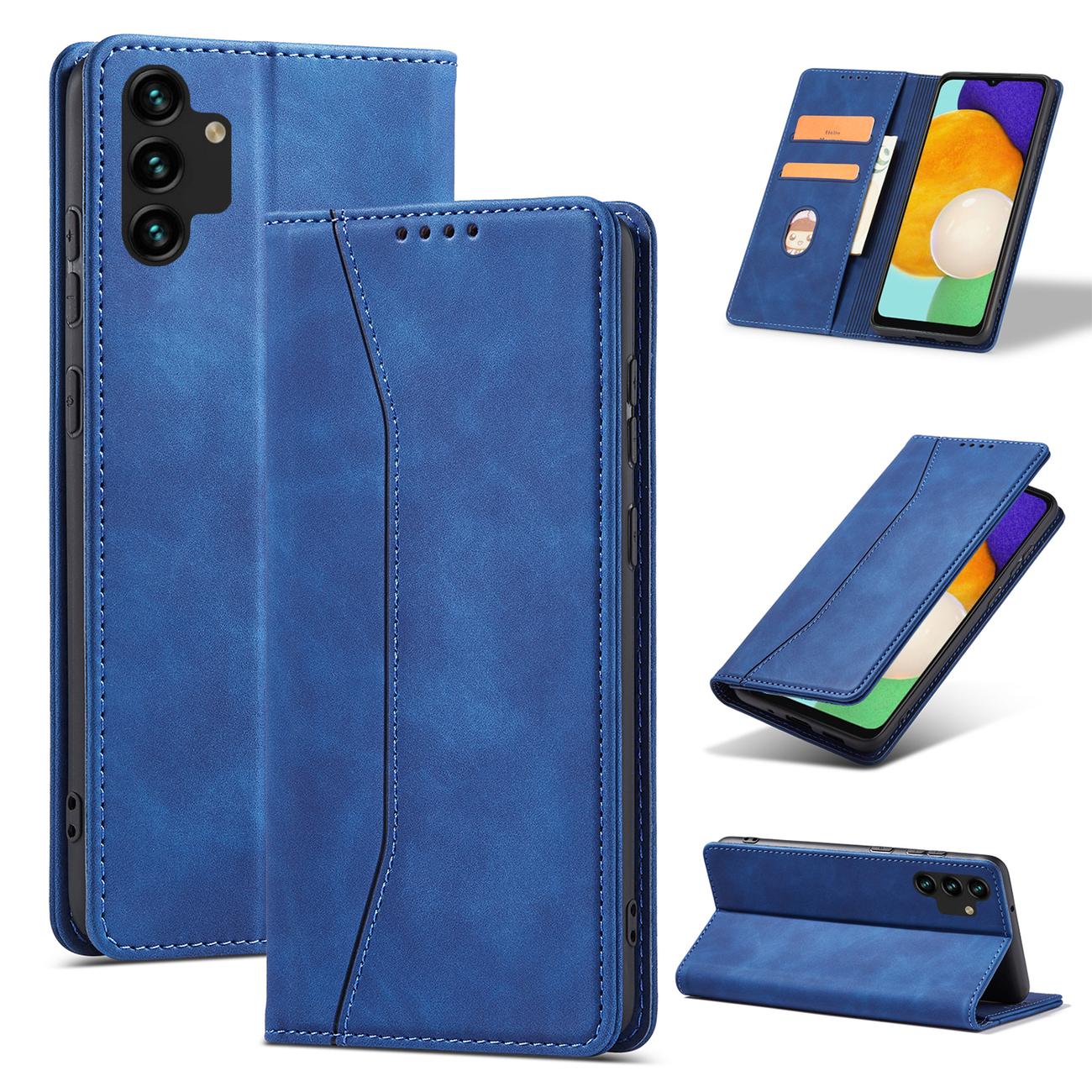 Pokrowiec Wallet Magnet niebieski Samsung Galaxy A13 5G / 11