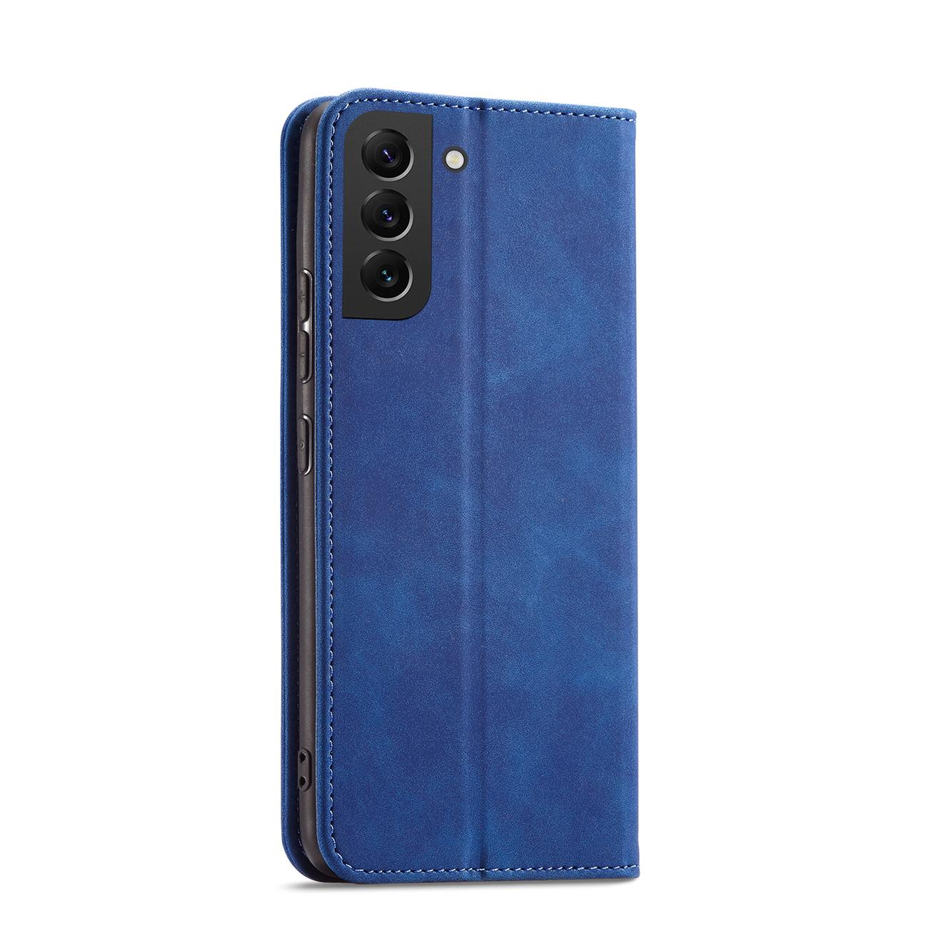 Pokrowiec Wallet Magnet niebieski Samsung Galaxy S22 / 3