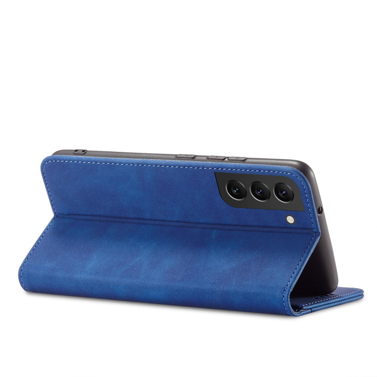Pokrowiec Wallet Magnet niebieski Samsung Galaxy S22 / 6