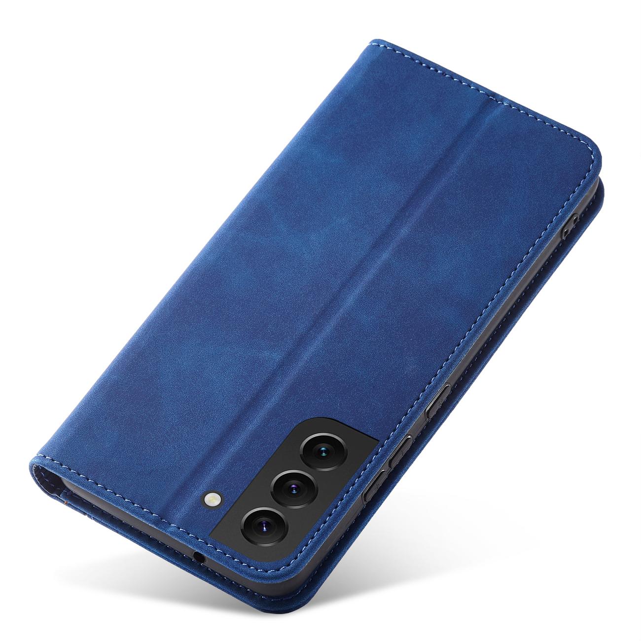 Pokrowiec Wallet Magnet niebieski Samsung Galaxy S22 / 7