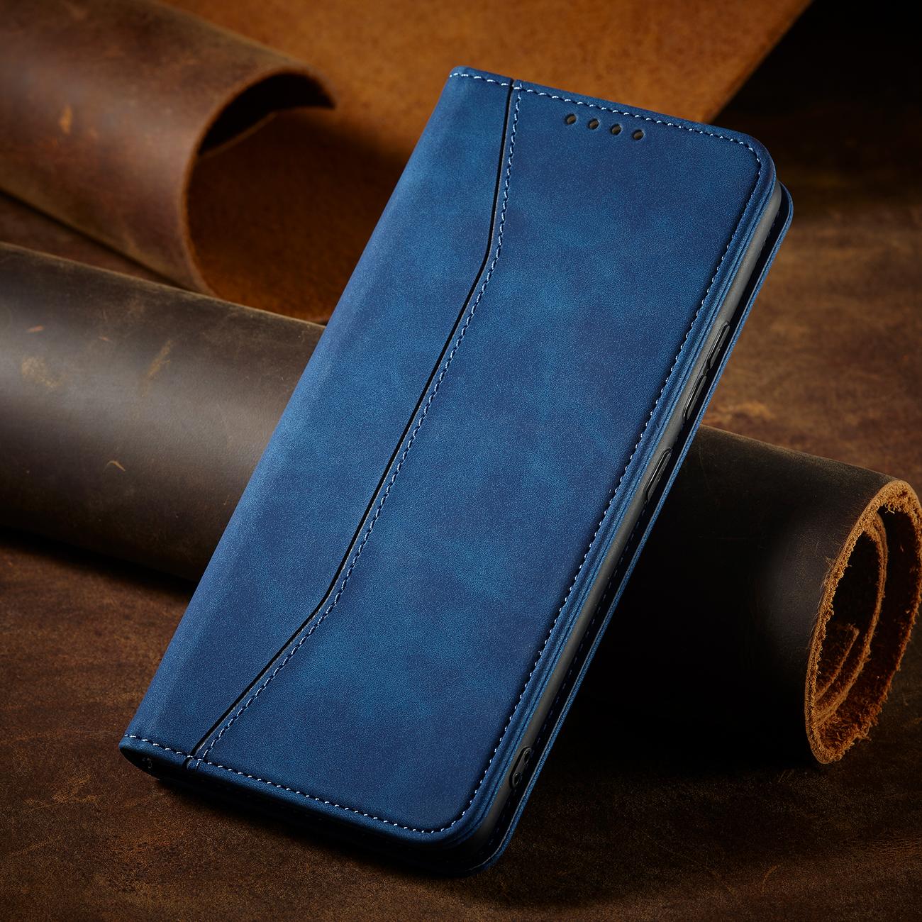Pokrowiec Wallet Magnet niebieski Samsung Galaxy S22 / 9