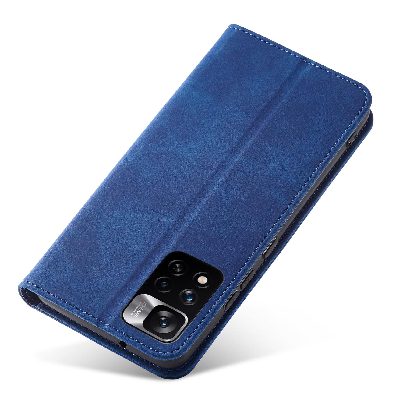Pokrowiec Wallet Magnet niebieski Xiaomi Redmi Note 11 Pro / 4
