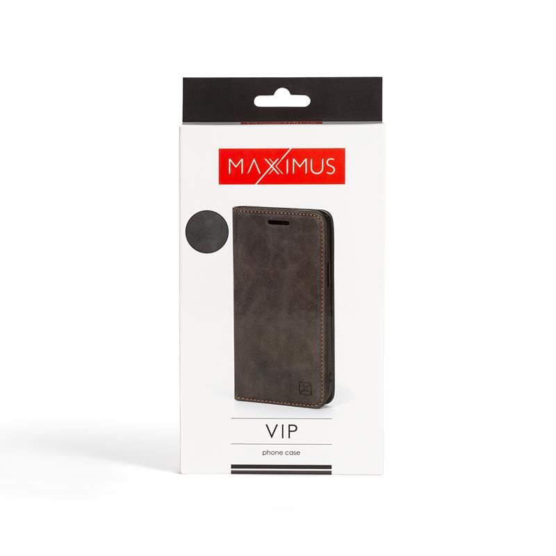 Pokrowiec Wallet MX Magnetic Vip czarny Apple iPhone 8 / 4