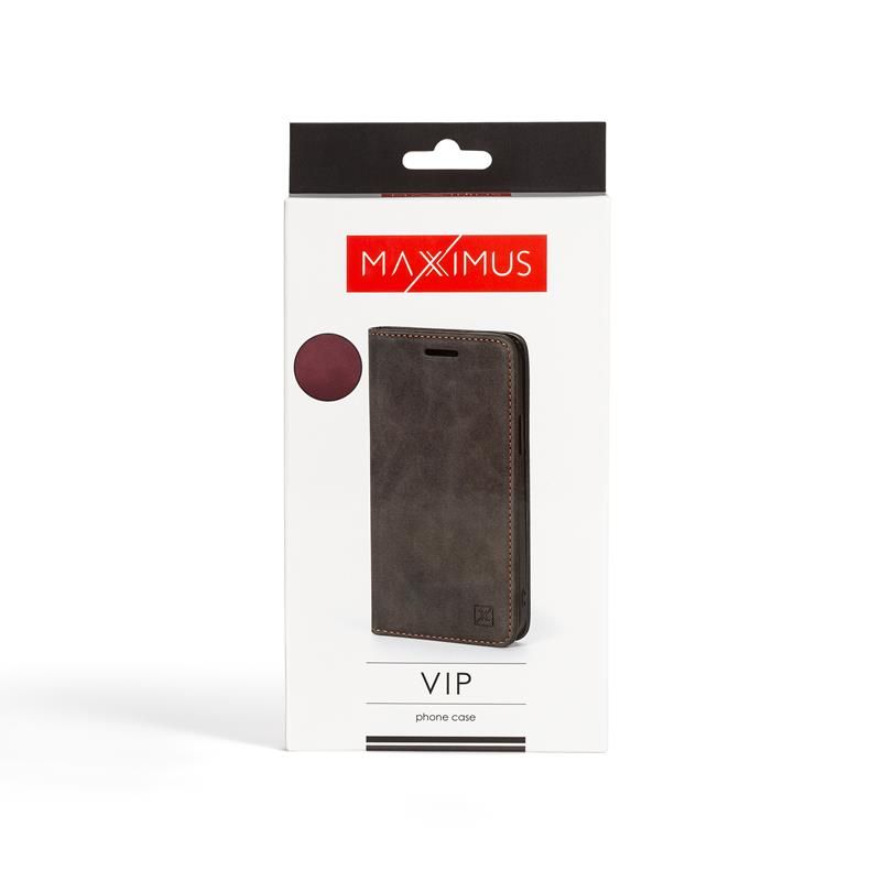 Pokrowiec Wallet MX Magnetic Vip czerwony Apple iPhone 12 / 4 Pokrowiec Wallet MX Magnetic Vip czerwony Apple iPhone 12 / 4