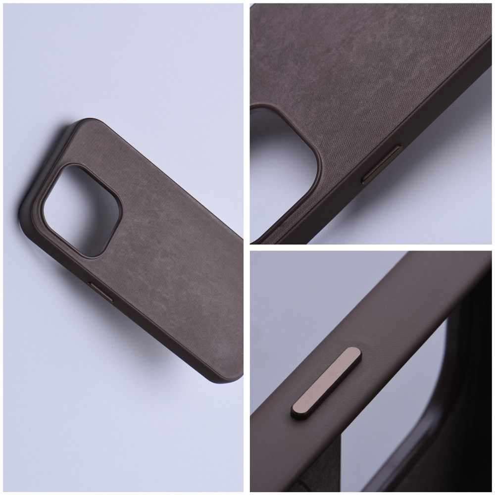 Pokrowiec Woven Mag Cover MagSafe br�zowy Apple iPhone 12 Pro Max / 2