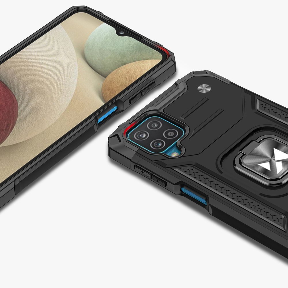 Pokrowiec Wozinsky Ring Armor pancerny r�owy Samsung Galaxy M12 / 2