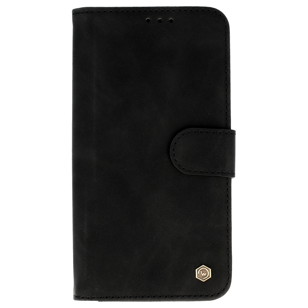 Pokrowiec z klapką Kabura Wonder Fancy czarny Samsung Galaxy S25 / 2 Pokrowiec z klapką Kabura Wonder Fancy czarny Samsung Galaxy S25 / 2