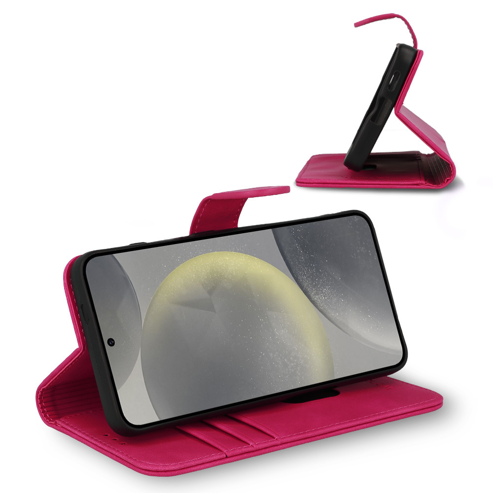 Pokrowiec z klapk� Kabura Wonder Fancy fuksja Xiaomi 17 Pro Max / 6