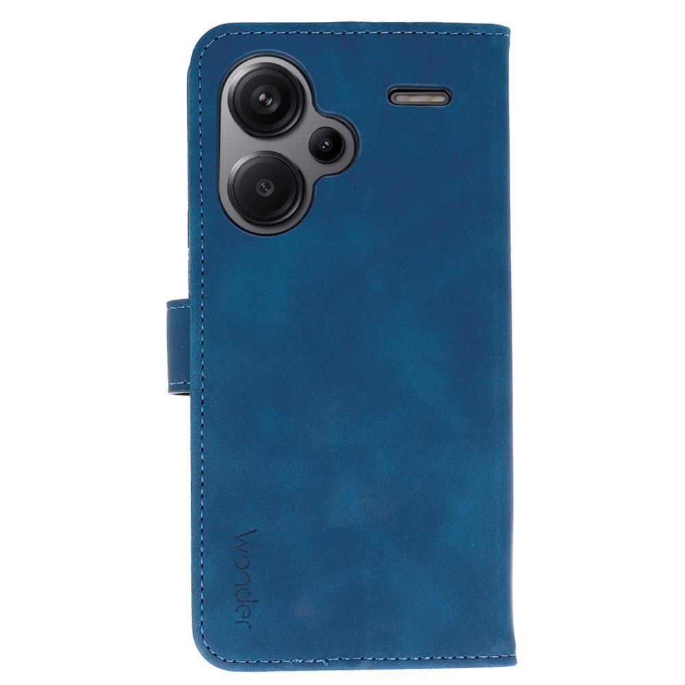 Pokrowiec z klapk� Kabura Wonder Fancy granatowy Xiaomi Redmi Note 13 Pro Plus 5G / 3