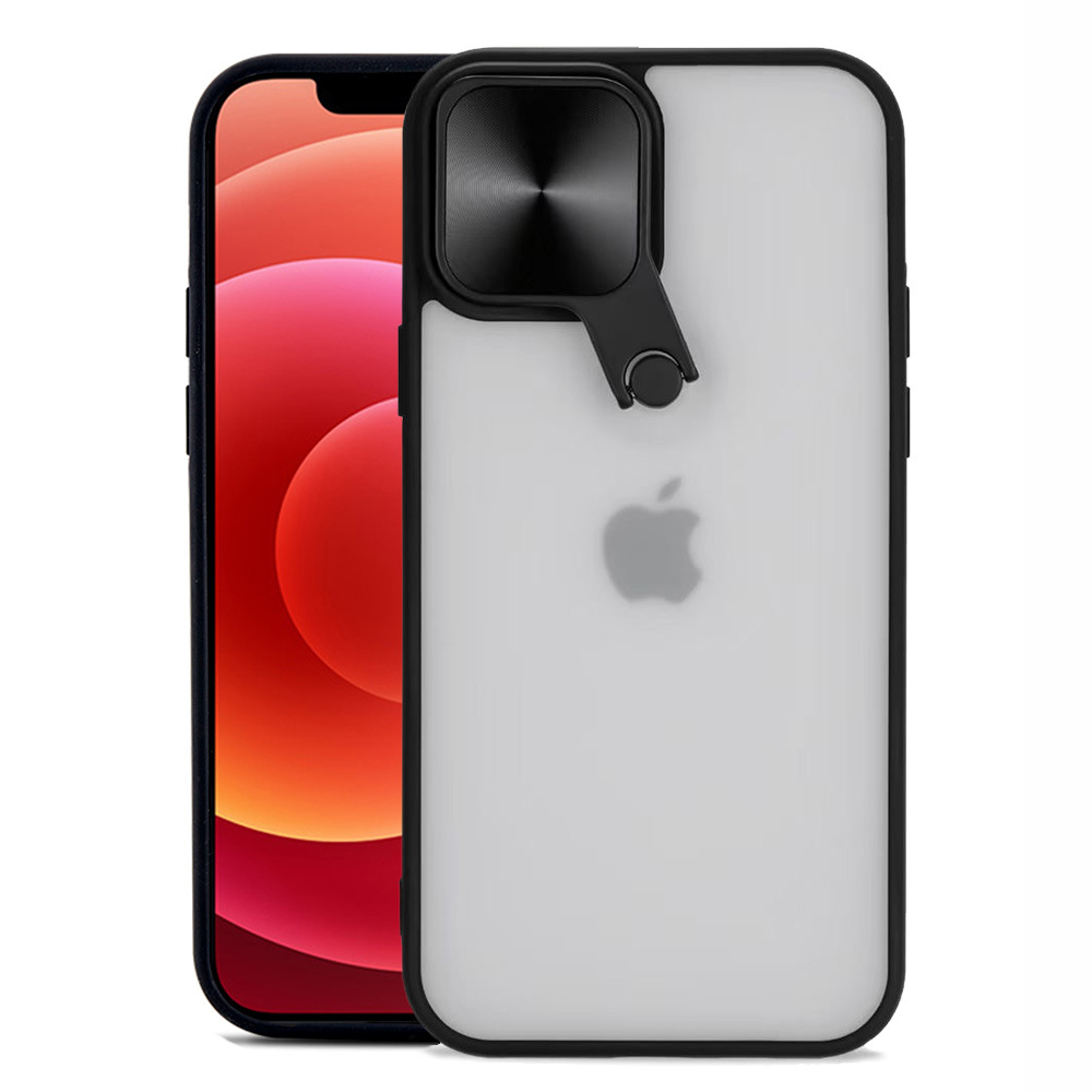 Pokrowiec z ochron obiektywu Cyclops Case czarny Apple iPhone 13