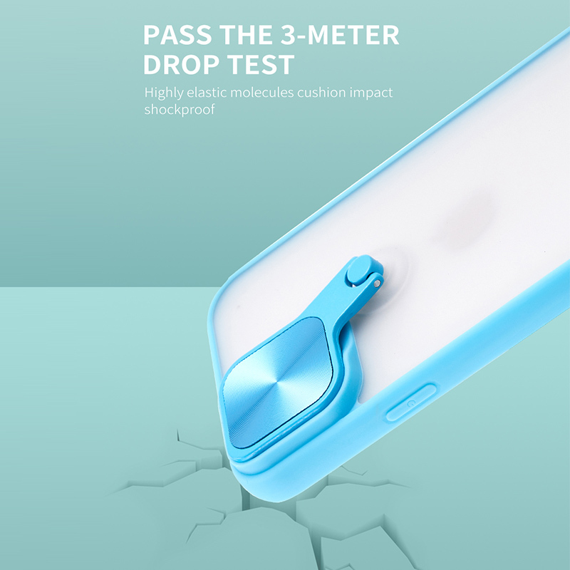 Pokrowiec z ochron� obiektywu Cyclops Case czarny Apple iPhone 13 / 4