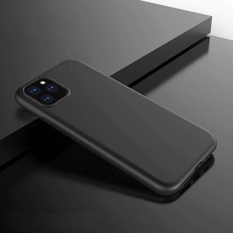 Pokrowiec elowy Soft Case czarny Apple iPhone 12 Pro Max / 10