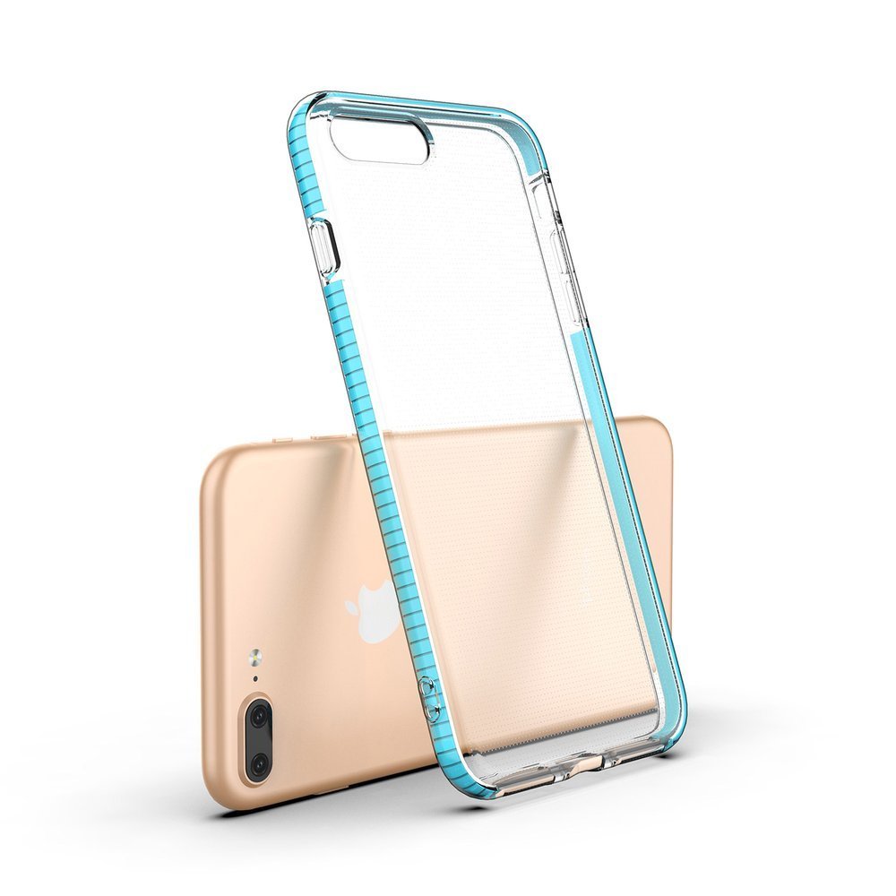 Pokrowiec elowy Spring Case ciemnoniebieski Apple iPhone 8 Plus / 3