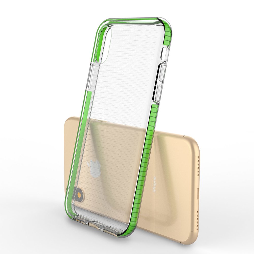 Pokrowiec �elowy Spring Case ciemnoniebieski Apple iPhone XS / 3