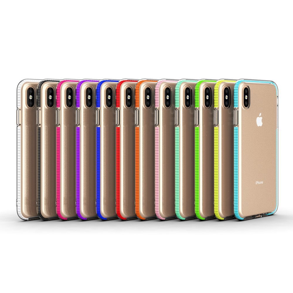 Pokrowiec �elowy Spring Case ciemnoniebieski Apple iPhone XS Max / 5