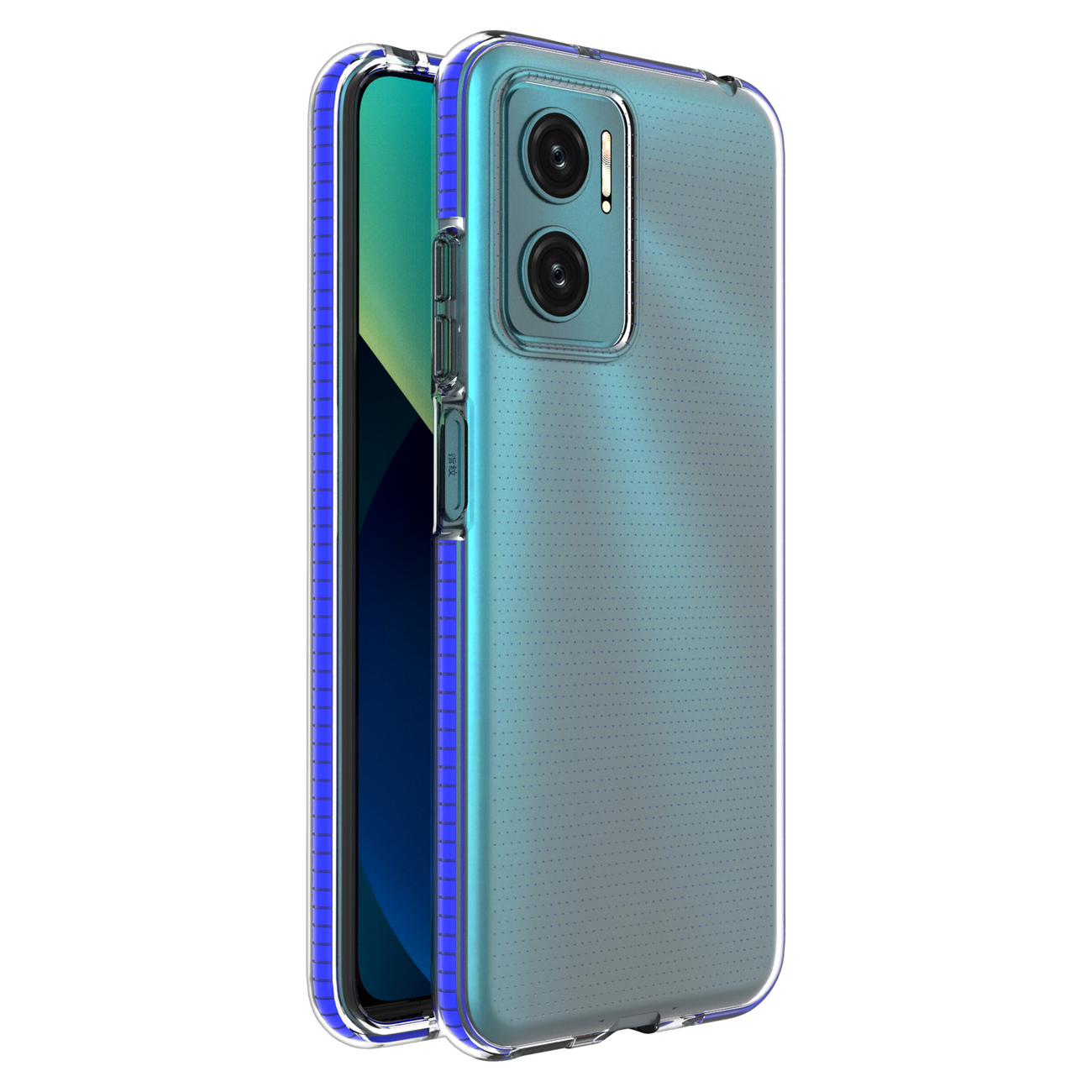 Pokrowiec żelowy Spring Case ciemnoniebieski Xiaomi Redmi 10 Pokrowiec żelowy Spring Case ciemnoniebieski Xiaomi Redmi 10