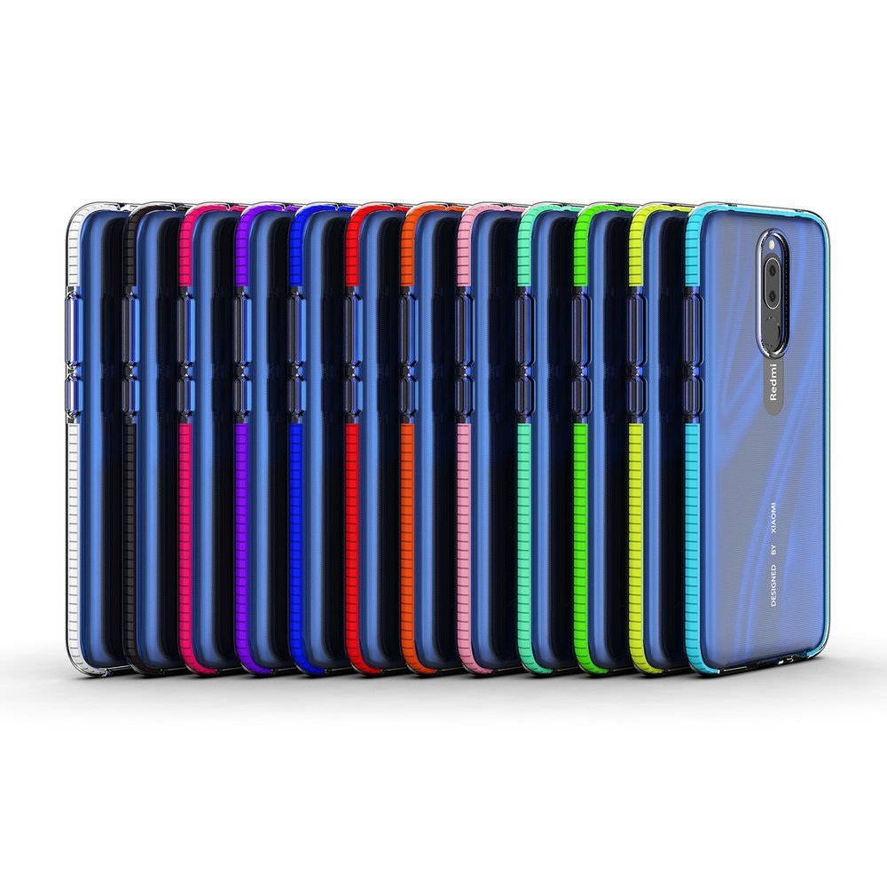 Pokrowiec �elowy Spring Case ciemnoniebieski Xiaomi Redmi 8 / 5