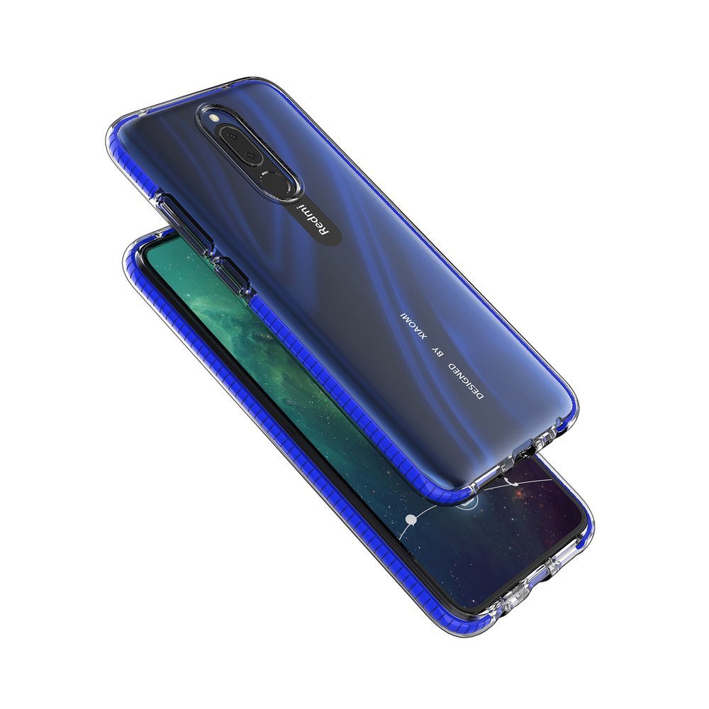 Pokrowiec elowy Spring Case ciemnoniebieski Xiaomi Redmi 8A / 2