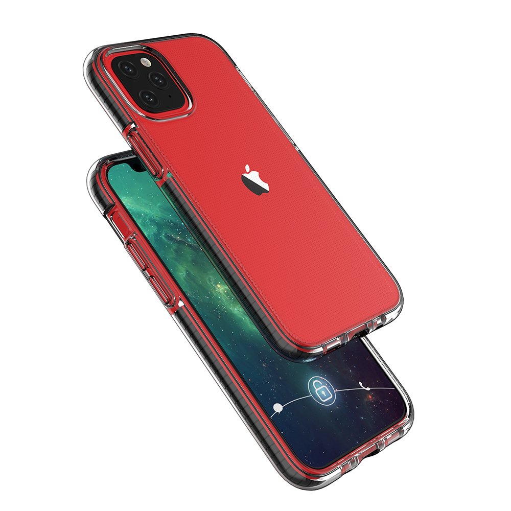 Pokrowiec elowy Spring Case ciemnorowy Apple iPhone 12 Mini / 4