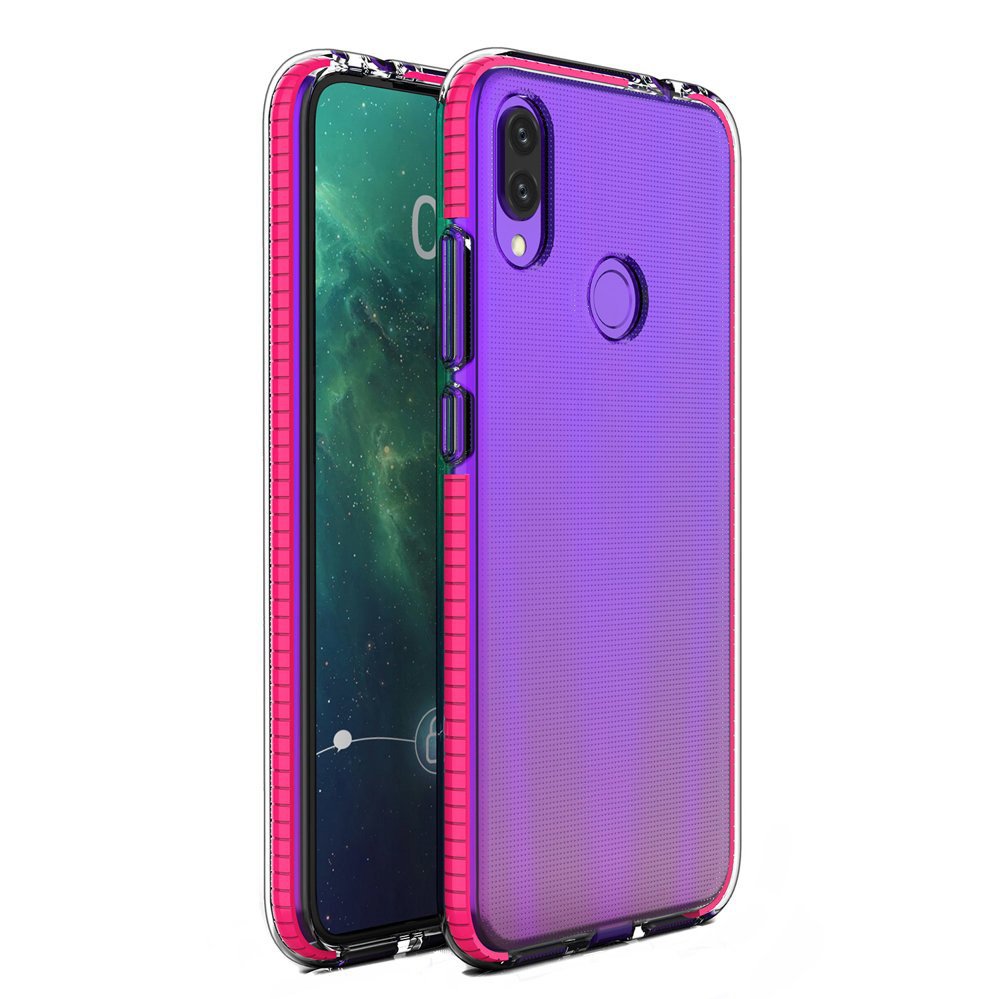 Pokrowiec żelowy Spring Case ciemnoróżowy Huawei P Smart 2019 Pokrowiec żelowy Spring Case ciemnoróżowy Huawei P Smart 2019