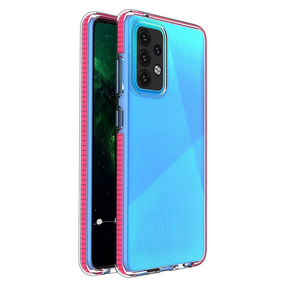 Pokrowiec �elowy Spring Case ciemnor�owy Samsung Galaxy A52S 5G