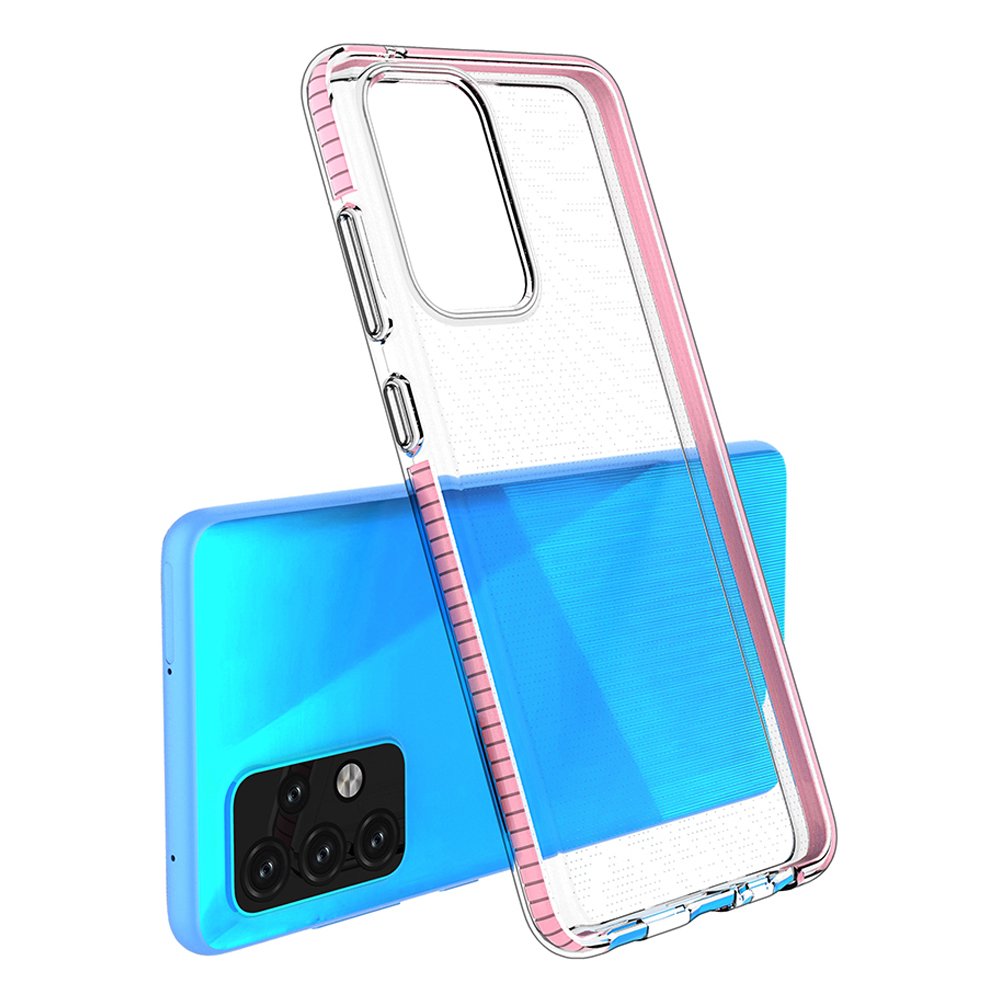 Pokrowiec �elowy Spring Case ciemnor�owy Samsung Galaxy A52S 5G / 3