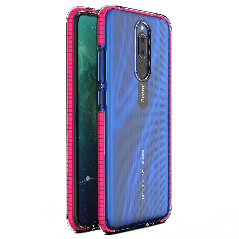 Pokrowiec �elowy Spring Case ciemnor�owy Xiaomi Redmi 8A