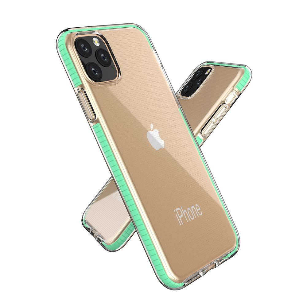 Pokrowiec żelowy Spring Case czarny Apple iPhone 11 Pro / 2 Pokrowiec żelowy Spring Case czarny Apple iPhone 11 Pro / 2