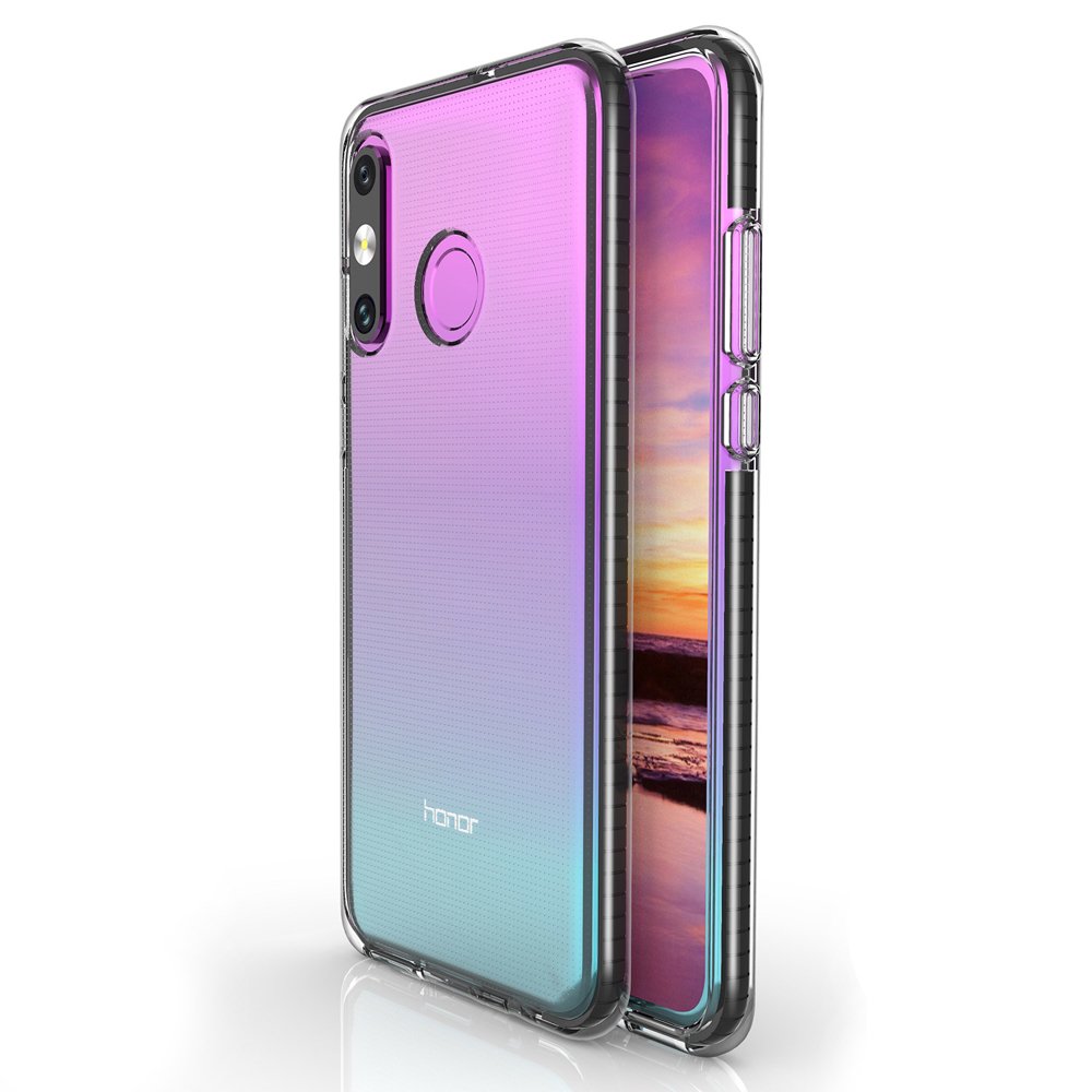 Pokrowiec �elowy Spring Case czarny Huawei P30 Lite