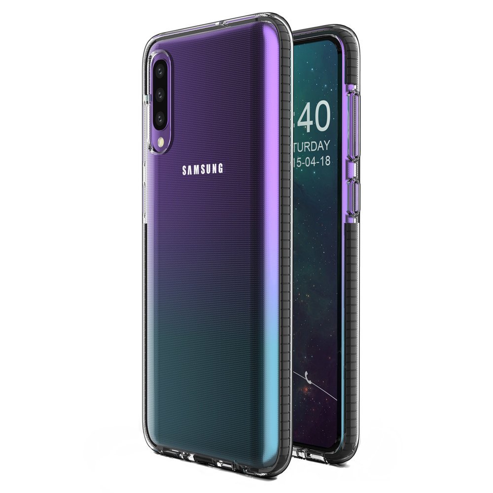 Pokrowiec elowy Spring Case czarny Samsung Galaxy A40