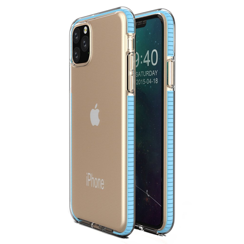 Pokrowiec żelowy Spring Case jasnoniebieski Apple iPhone 11 Pro Pokrowiec żelowy Spring Case jasnoniebieski Apple iPhone 11 Pro