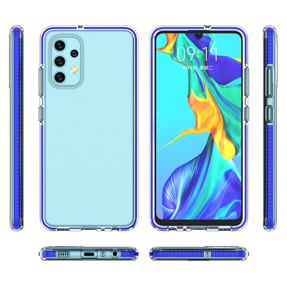 Pokrowiec �elowy Spring Case jasnoniebieski Samsung A32 4G / 3