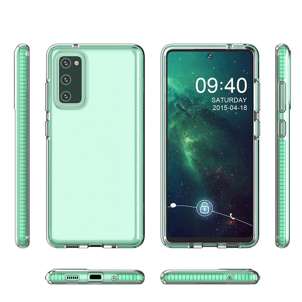 Pokrowiec �elowy Spring Case jasnoniebieski Xiaomi POCO F3 / 2