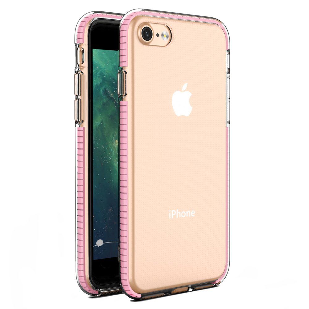 Pokrowiec żelowy Spring Case jasnoróżowy Apple iPhone 7 Pokrowiec żelowy Spring Case jasnoróżowy Apple iPhone 7