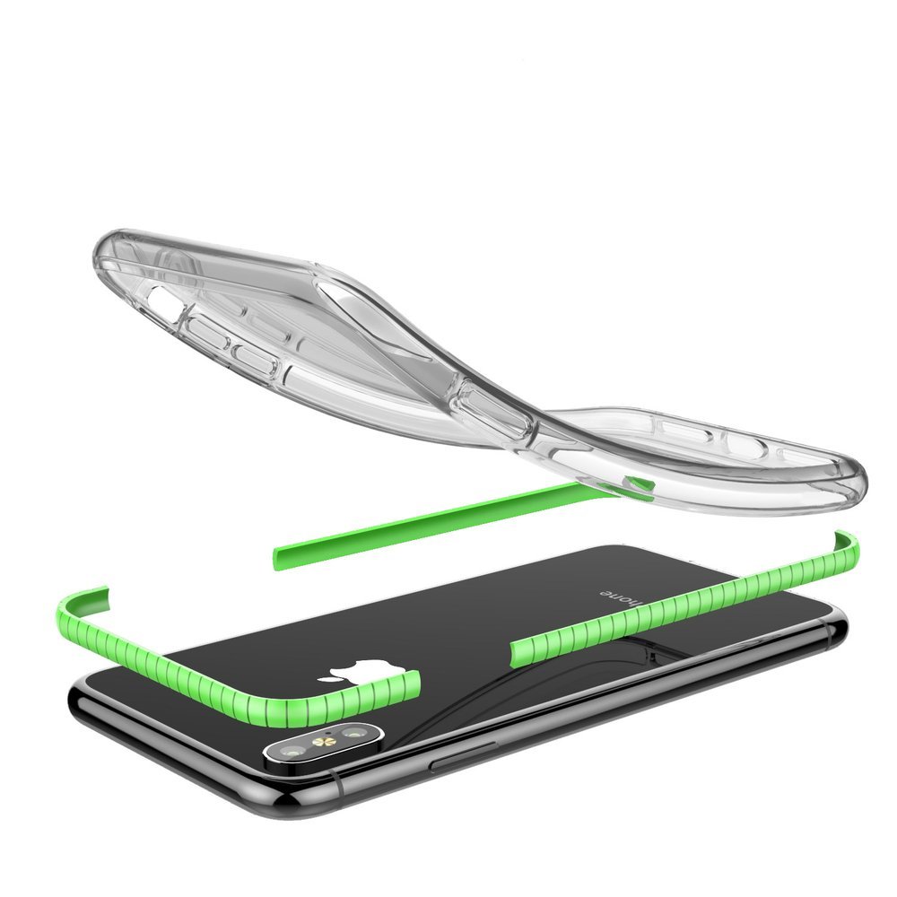 Pokrowiec żelowy Spring Case jasnoróżowy Apple iPhone X / 5 Pokrowiec żelowy Spring Case jasnoróżowy Apple iPhone X / 5