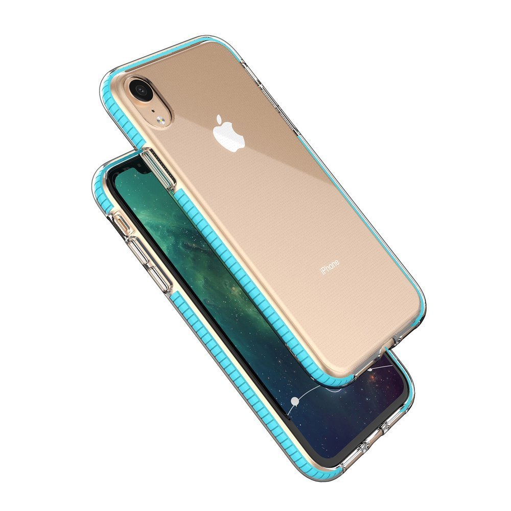 Pokrowiec �elowy Spring Case jasnor�owy Apple iPhone XR / 2
