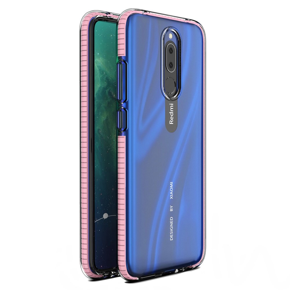 Pokrowiec �elowy Spring Case jasnor�owy Xiaomi Redmi 8A