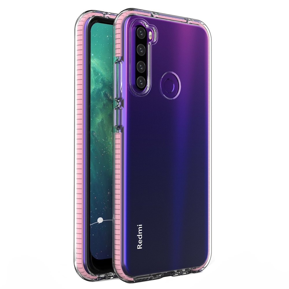 Pokrowiec �elowy Spring Case jasnor�owy Xiaomi Redmi Note 8T