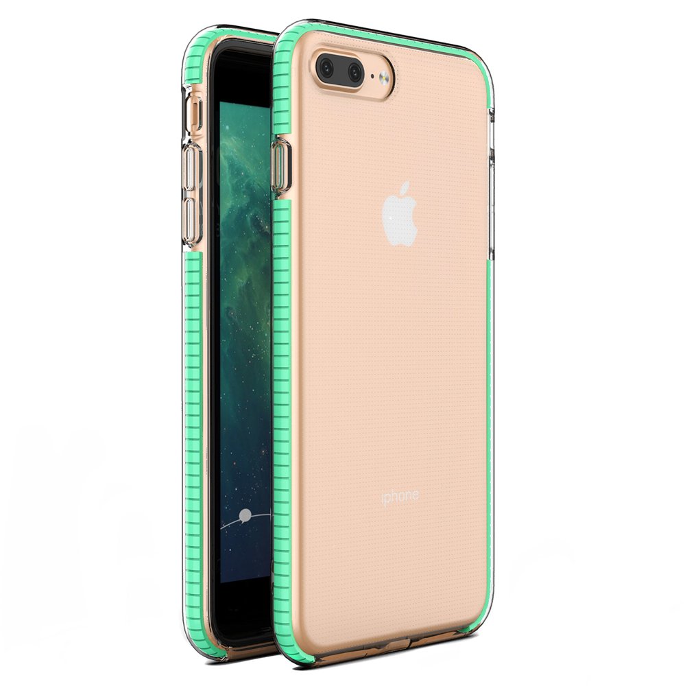 Pokrowiec żelowy Spring Case miętowy Apple iPhone 8 Plus Pokrowiec żelowy Spring Case miętowy Apple iPhone 8 Plus
