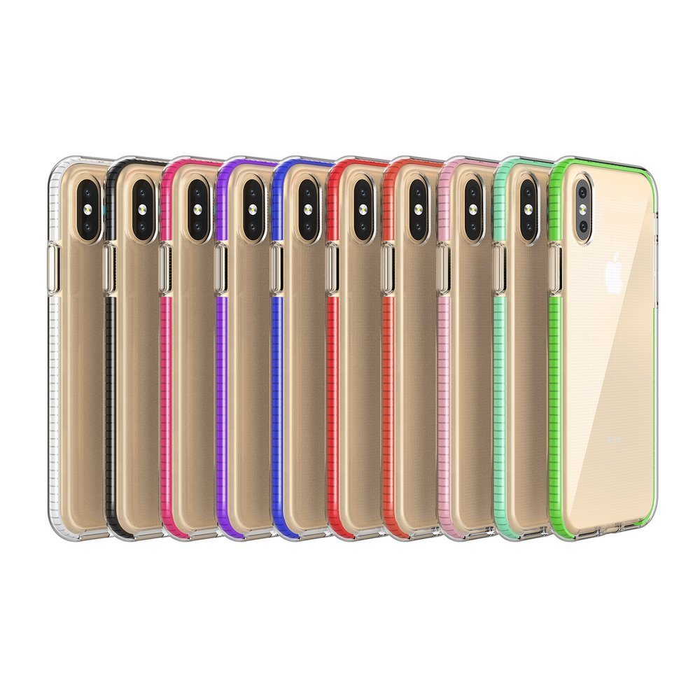Pokrowiec żelowy Spring Case miętowy Apple iPhone XS / 5 Pokrowiec żelowy Spring Case miętowy Apple iPhone XS / 5