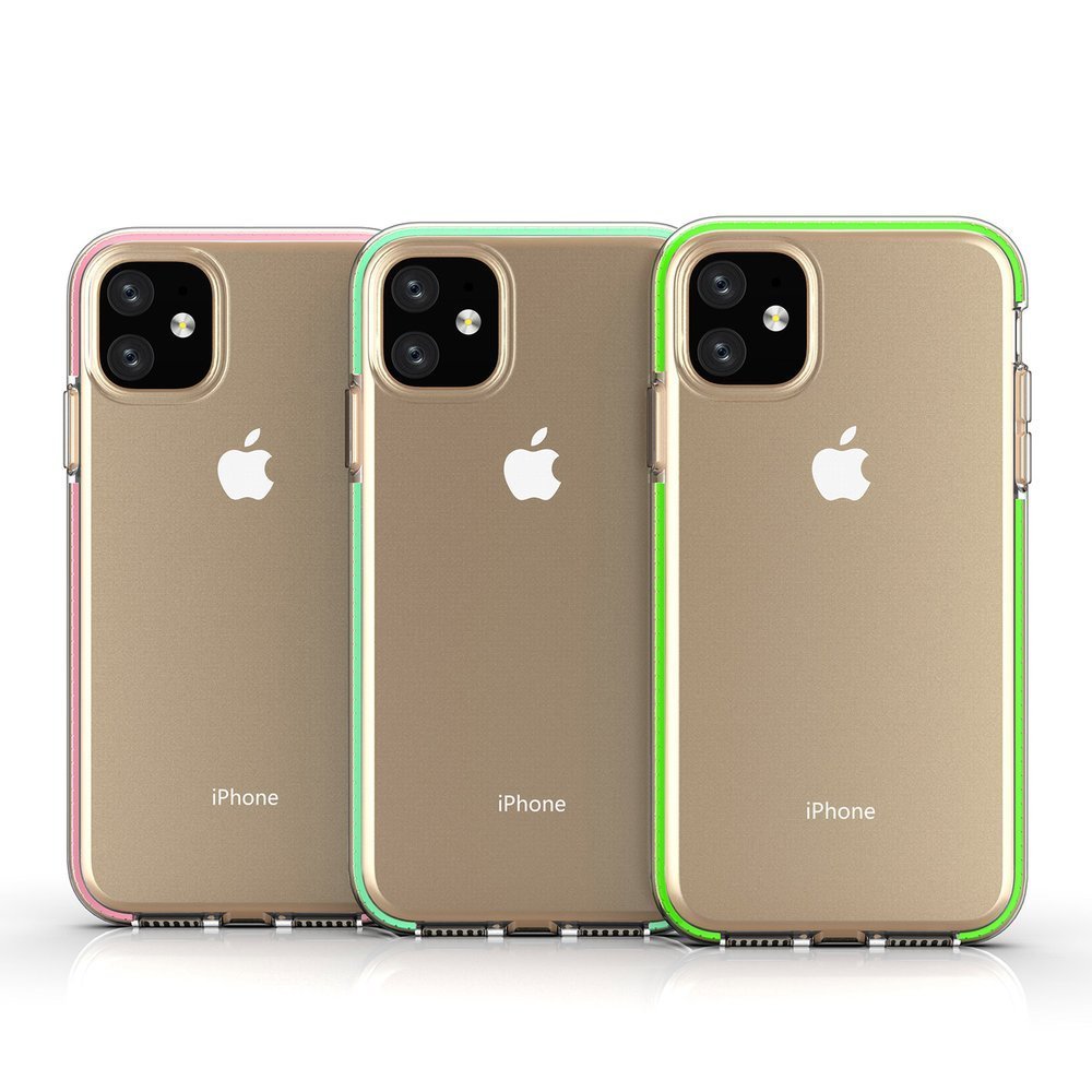 Pokrowiec �elowy Spring Case ��ty Apple iPhone 11 / 4