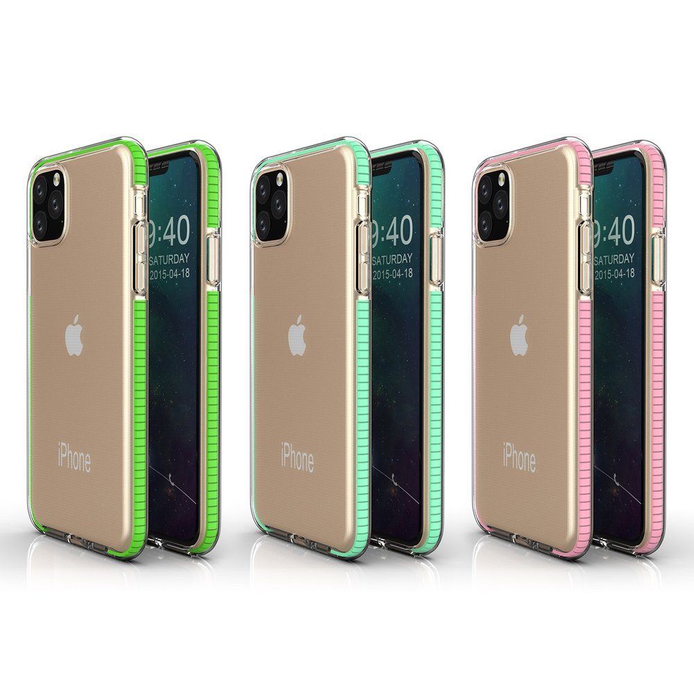 Pokrowiec żelowy Spring Case żółty Apple iPhone 11 Pro Max / 3 Pokrowiec żelowy Spring Case żółty Apple iPhone 11 Pro Max / 3