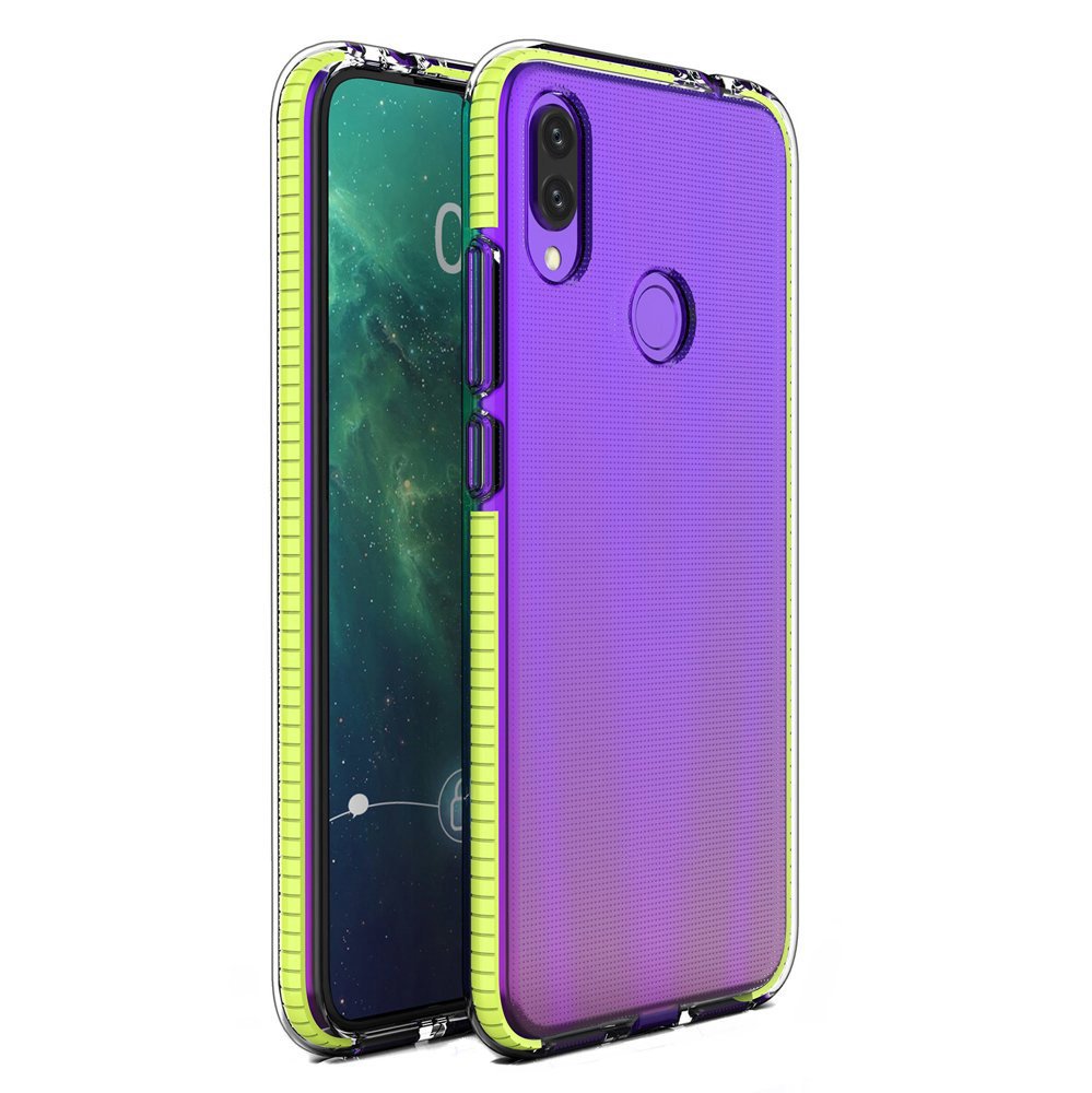 Pokrowiec żelowy Spring Case żółty Huawei P Smart 2019 Pokrowiec żelowy Spring Case żółty Huawei P Smart 2019
