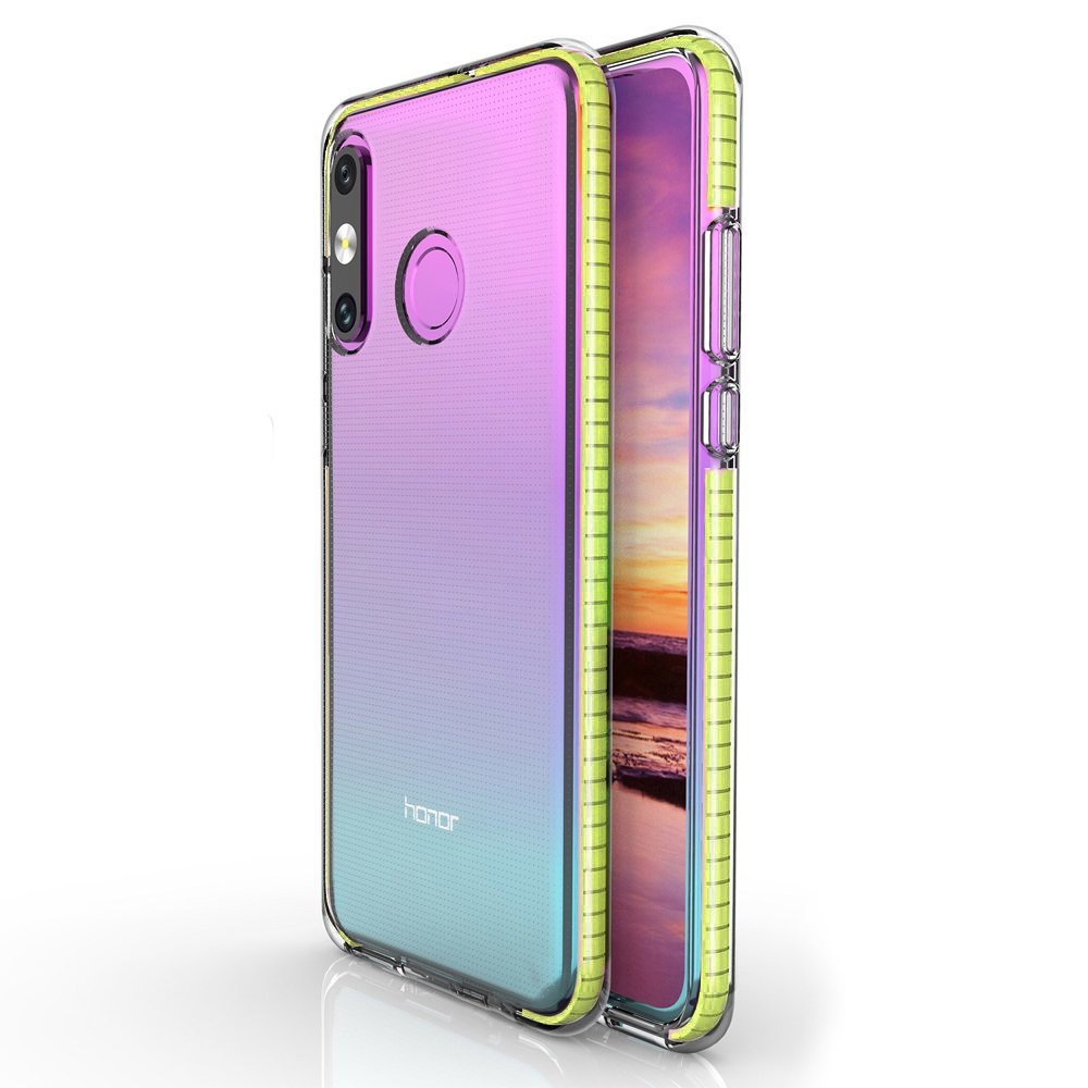 Pokrowiec �elowy Spring Case ��ty Huawei P30 Lite