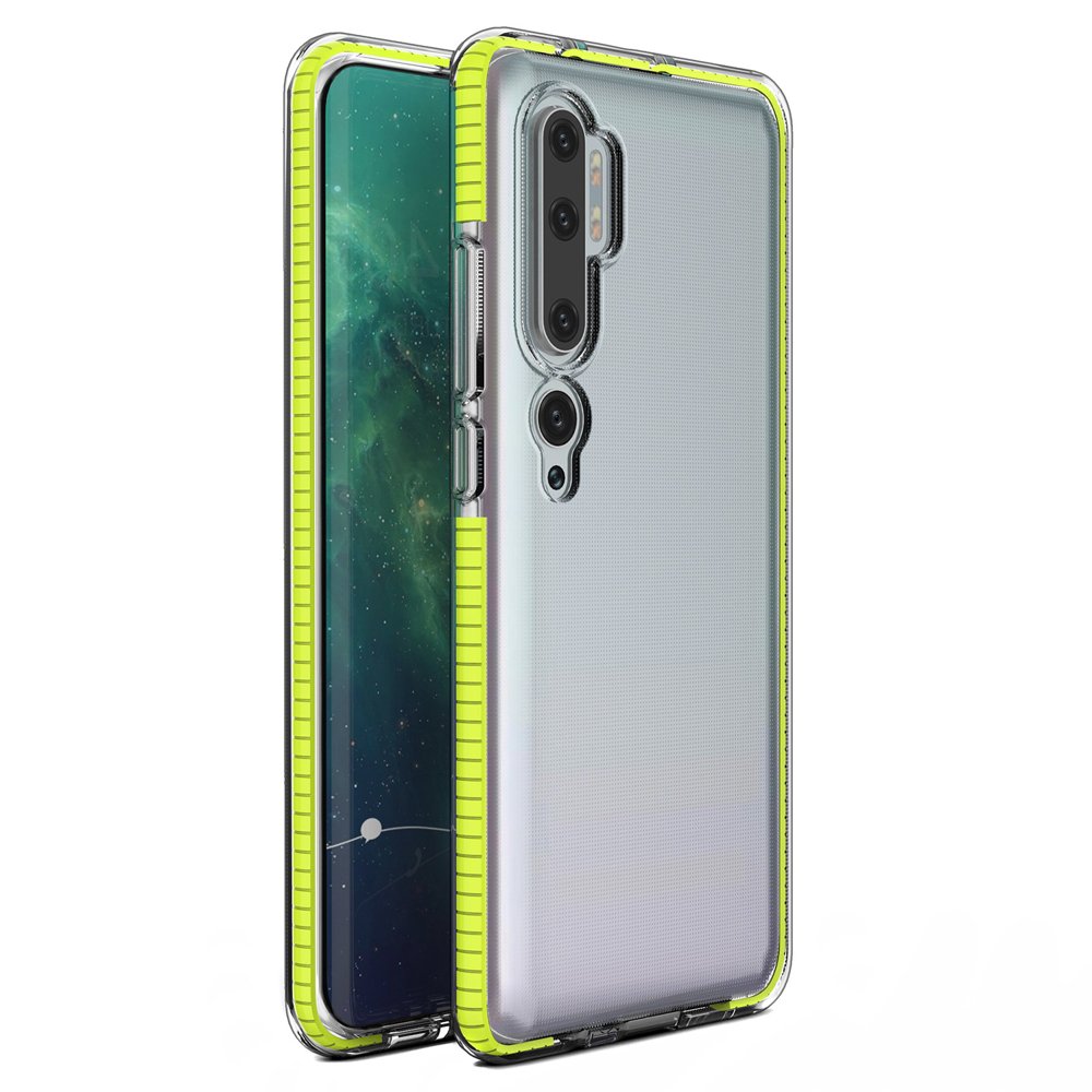 Pokrowiec �elowy Spring Case ��ty Xiaomi Mi Note 10 Pro