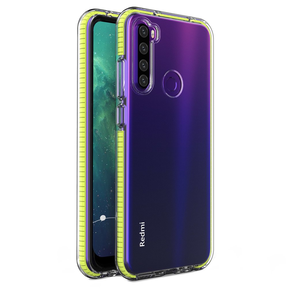 Pokrowiec �elowy Spring Case ��ty Xiaomi Redmi Note 8T