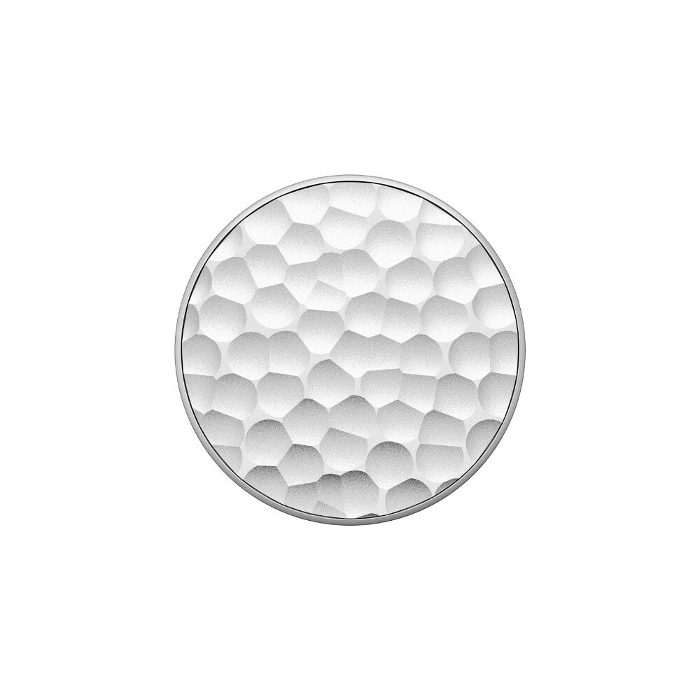 Popsockets Hammered Metal Silver (gen2) Luxe
