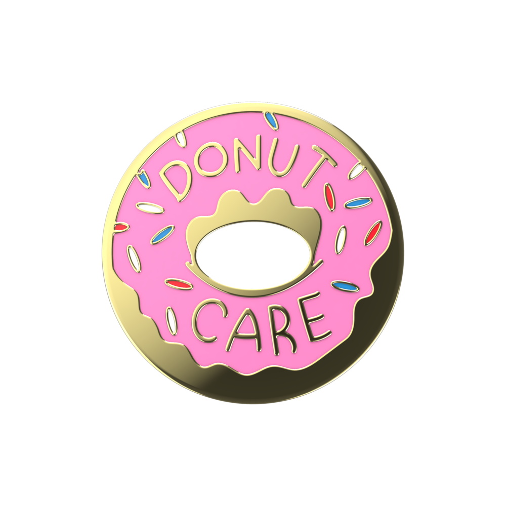 Popsockets uchwyt Enamel Donut Pink