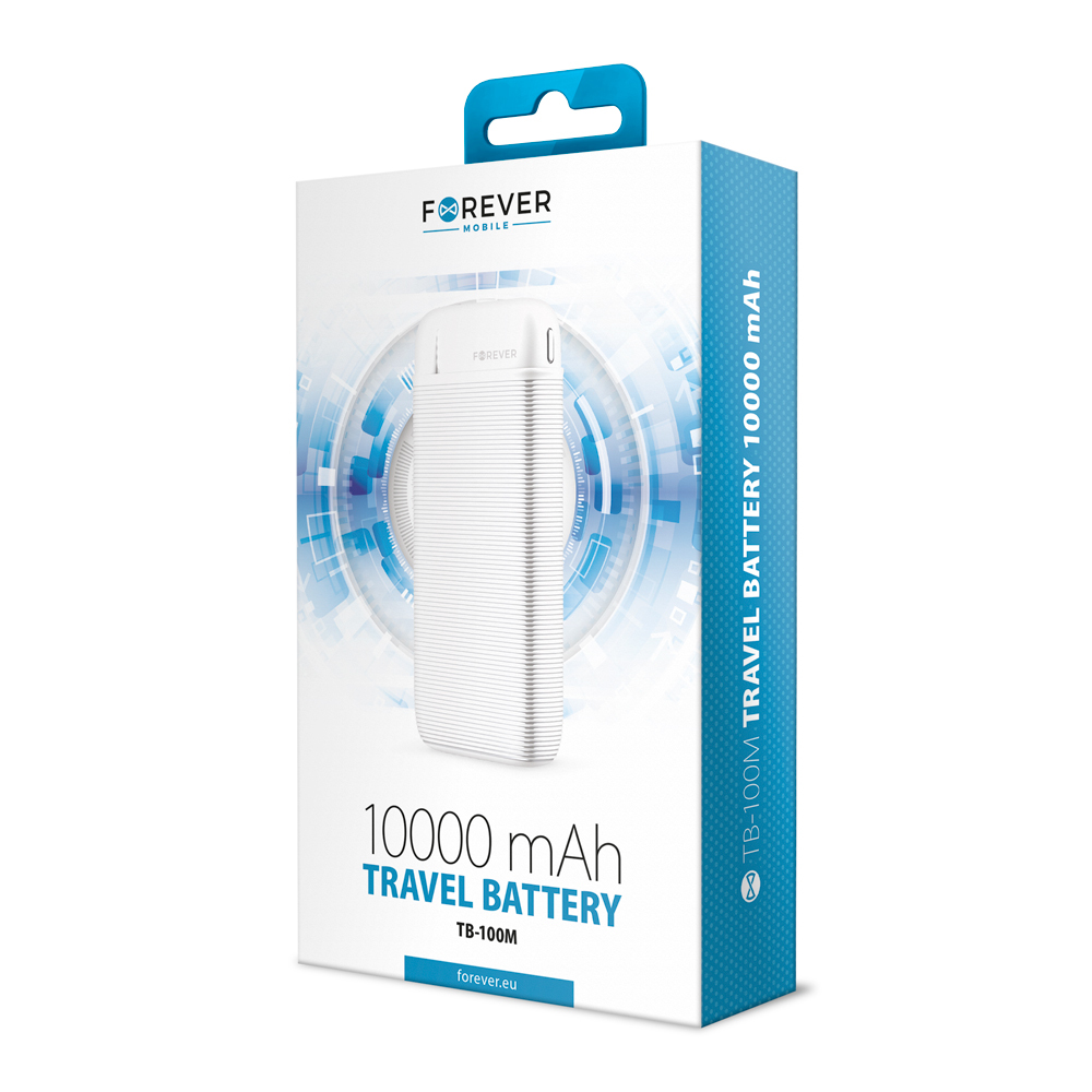 Power bank 10000 mAh TB-100M bia�y / 2