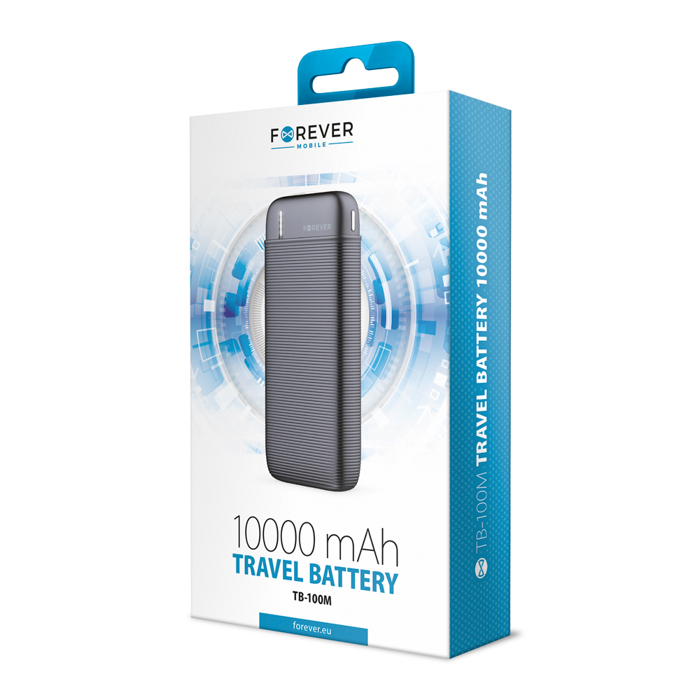 Power bank 10000 mAh TB-100M czarny / 2